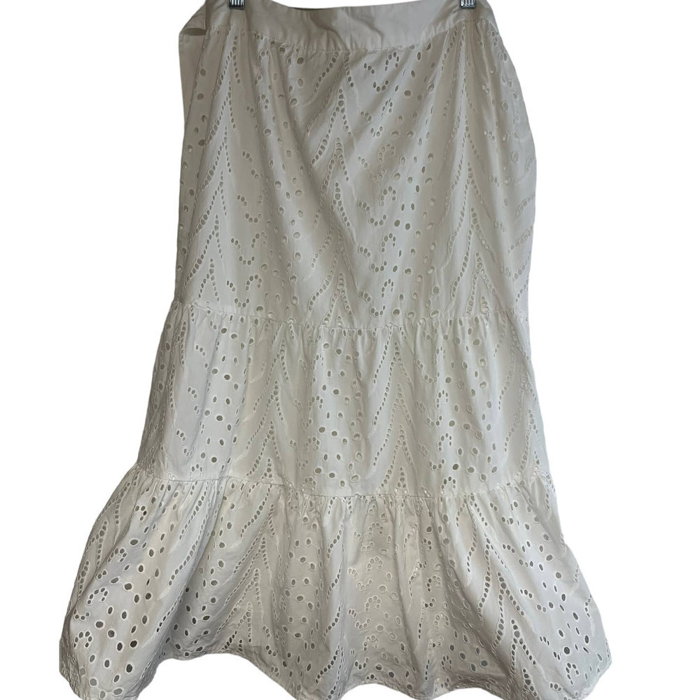 Gibson & Latimer Eyelet Skirt Size Women's Extra Large XL